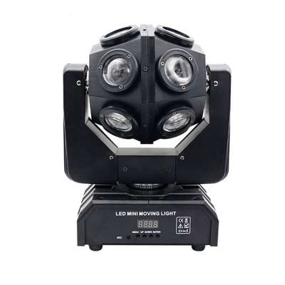 12 pcs 10W fat beam DMX control moving head guangzhou led light